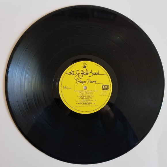 The J. Geils Band Freeze Frame Album Vinyl LP Record ⏺3/$40+Free Shipping🚚 - Picture 6 of 10